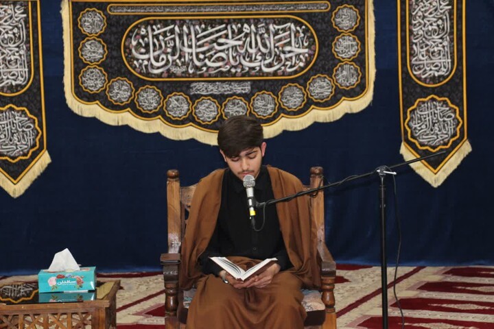 تصاویر/مراسم  عزاداری شهادت حضرت فاطمه زهرا (س) در مدرسه علمیه الغدیر اهواز