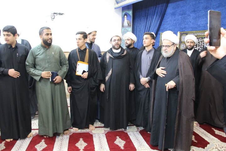 تصاویر/مراسم  عزاداری شهادت حضرت فاطمه زهرا (س) در مدرسه علمیه الغدیر اهواز