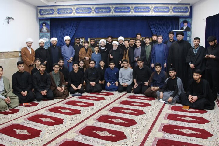 تصاویر/مراسم  عزاداری شهادت حضرت فاطمه زهرا (س) در مدرسه علمیه الغدیر اهواز