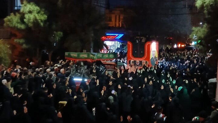 تصاویر/آیین استقبال مردم کاشان،از کاروان اهالی بهشت