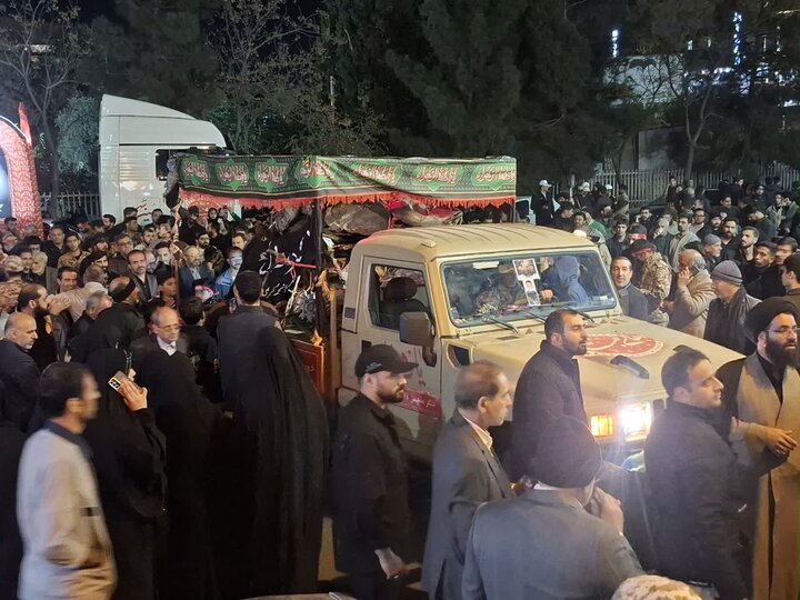 تصاویر/آیین استقبال مردم کاشان،از کاروان اهالی بهشت