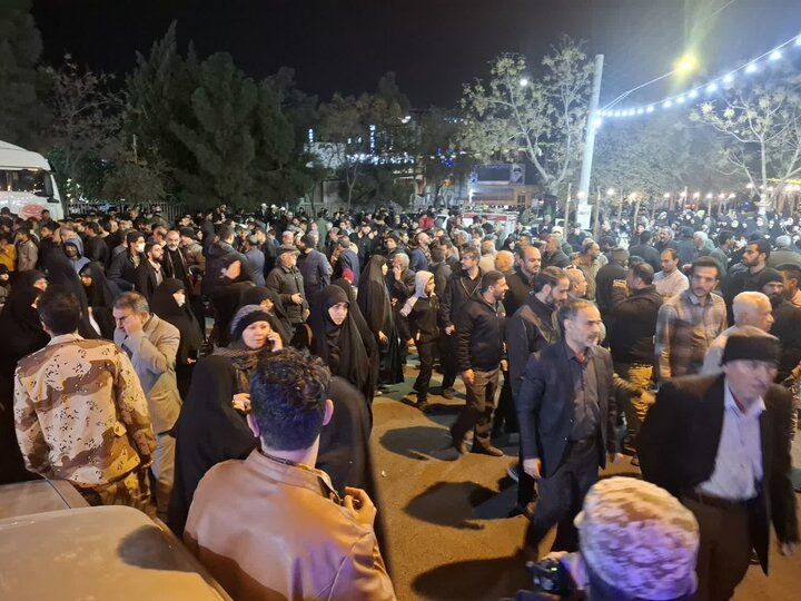 تصاویر/آیین استقبال مردم کاشان،از کاروان اهالی بهشت