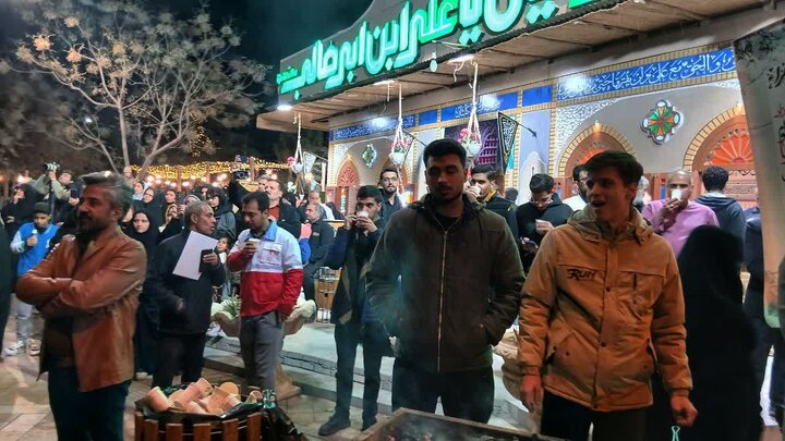 تصاویر/آیین استقبال مردم کاشان،از کاروان اهالی بهشت