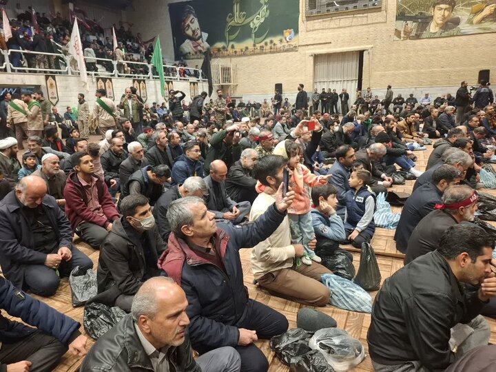 تصاویر/اجتماع بزرگ بسیجیان کاشان در آستانه هفته بسیج