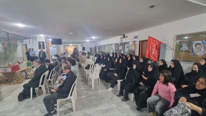 تصاویر/ استقبال از شهید گمنام در دانشگاه آزاد گناوه