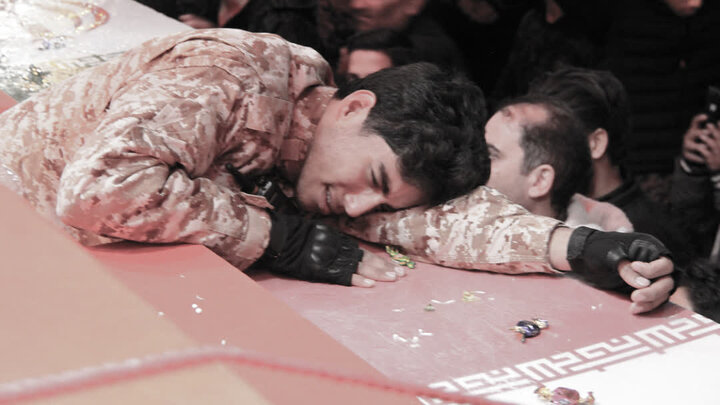 تصاویر/آیین بدرقه مردم آران و بیدگل از کاروان اهالی بهشت