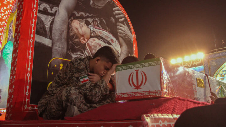 تصاویر/آیین بدرقه مردم آران و بیدگل از کاروان اهالی بهشت