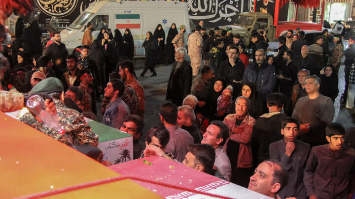 تصاویر/آیین بدرقه مردم آران و بیدگل از کاروان اهالی بهشت