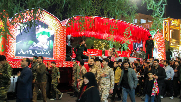 تصاویر/آیین بدرقه مردم آران و بیدگل از کاروان اهالی بهشت