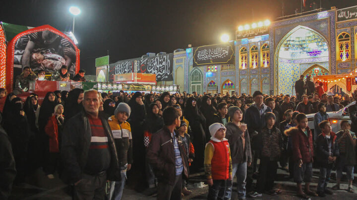 تصاویر/آیین بدرقه مردم آران و بیدگل از کاروان اهالی بهشت