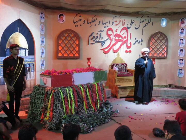 تصاویر/ استقبال از شهید گمنام در سیراف