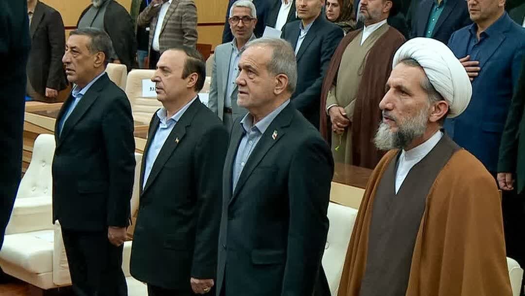 رئیس‌جمهور وارد قزوین شد