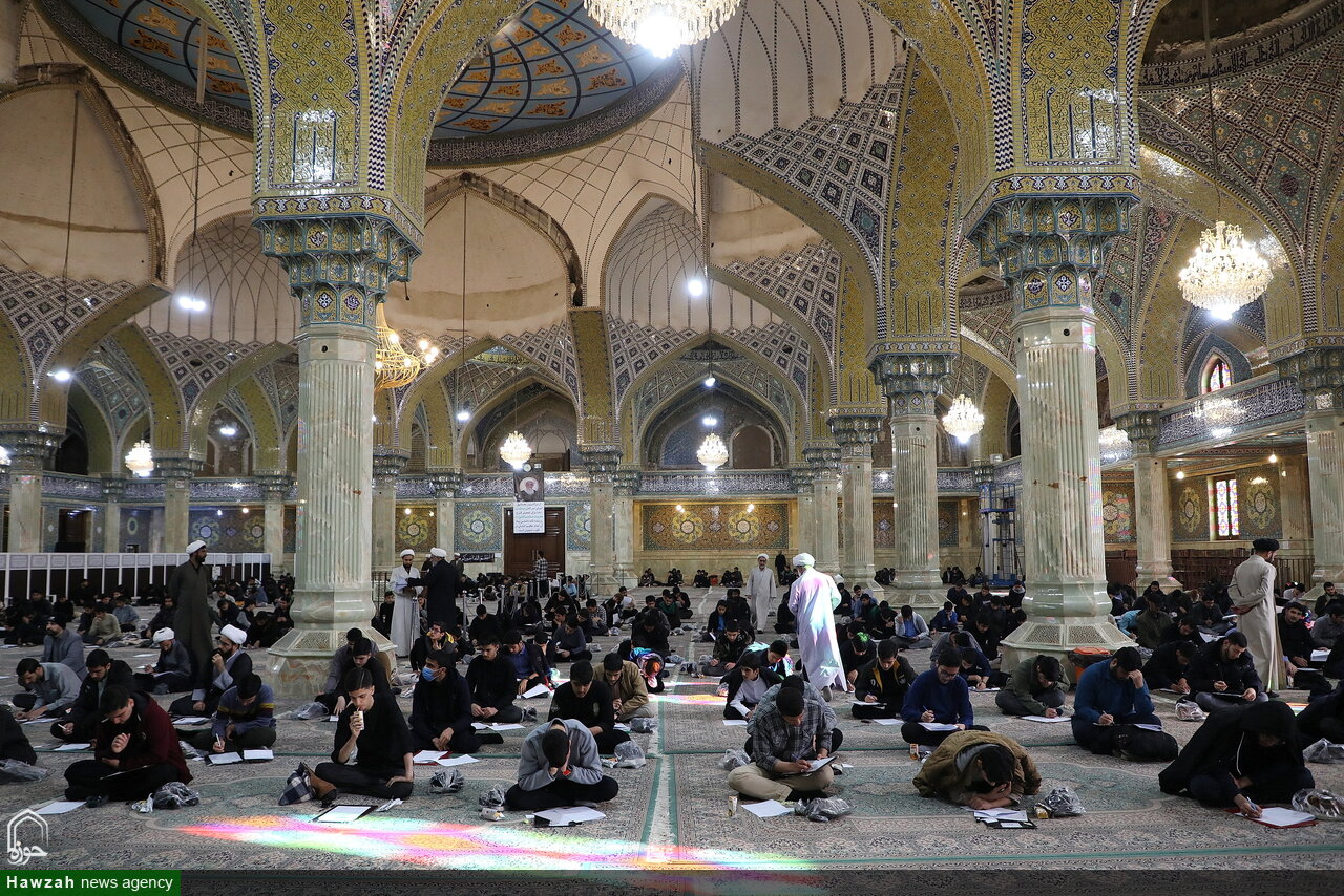 تصاویر/ المپیاد علمی طلاب حوزه علمیه قم