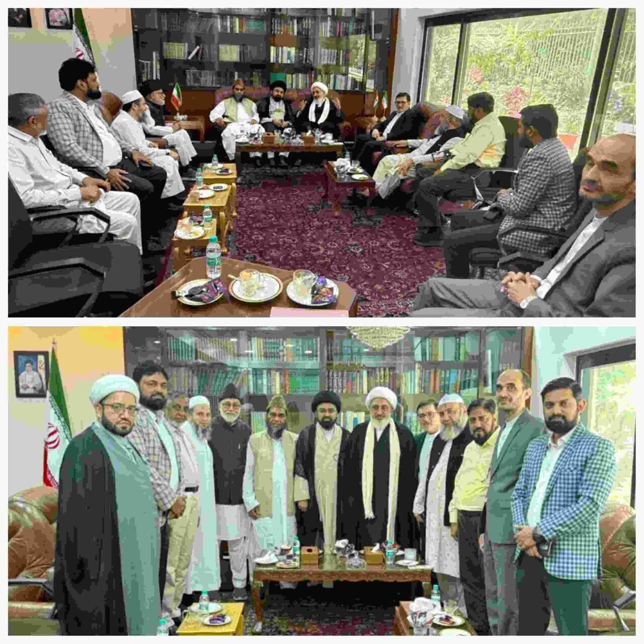 भारत में वली ए फकीह के प्रतिनिधि से मुंबई के उलेमा और बुद्धिजीवियों की मुलाकात महत्वपूर्ण मुद्दों पर विचार विमर्श किया गया