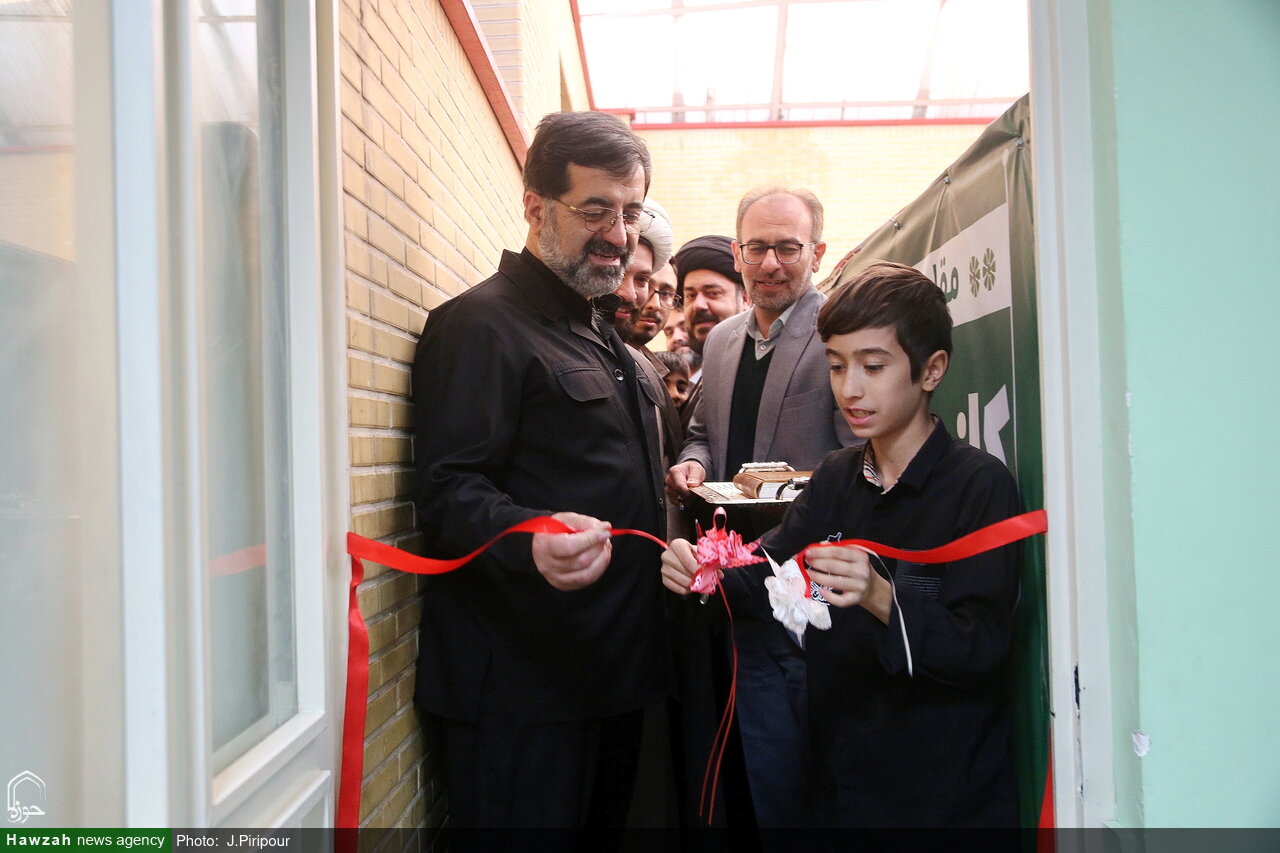 تصاویر/ افتتاح کتابخانه و خانه دیجیتال کانون فرهنگی هنری مسجد امام سجاد(ع)