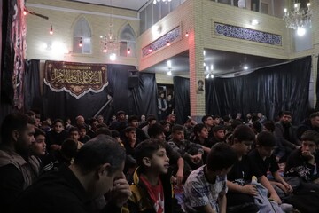 تصاویر/ عزاداری دهه دوم فاطمیه در مسجد یازهرا (س) ارومیه