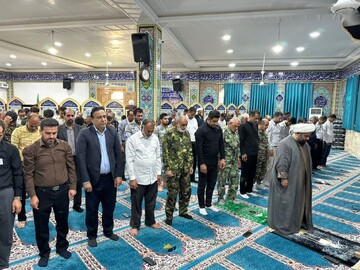 نماز جمعه سیراف به روایت تصویر