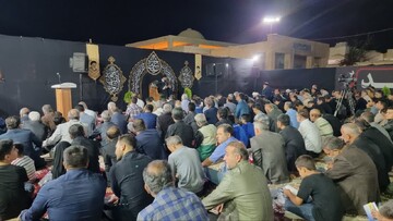 تصاویر/ مراسم شهادت حضرت فاطمه(س) در گناوه