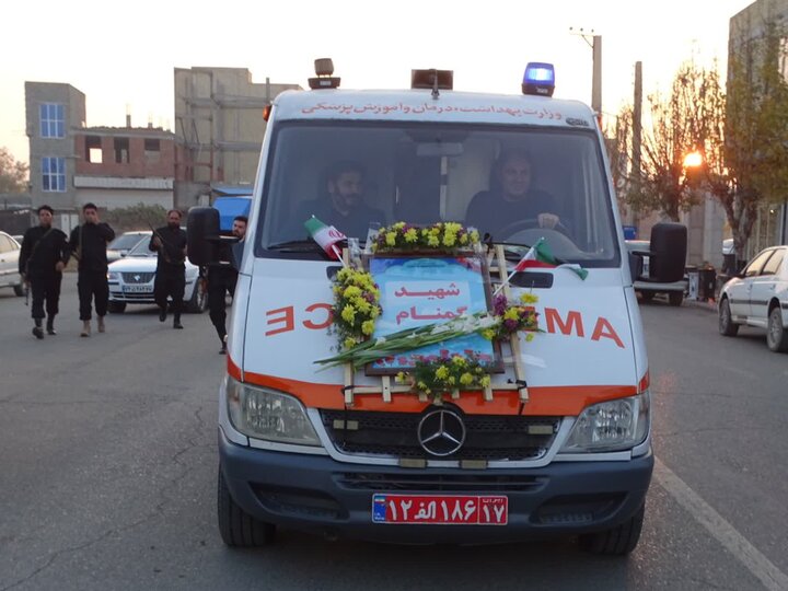 تصاویر/ استقبال باشکوه مردم ولایت مدار شهرستان چهاربرج از شهید گمنام