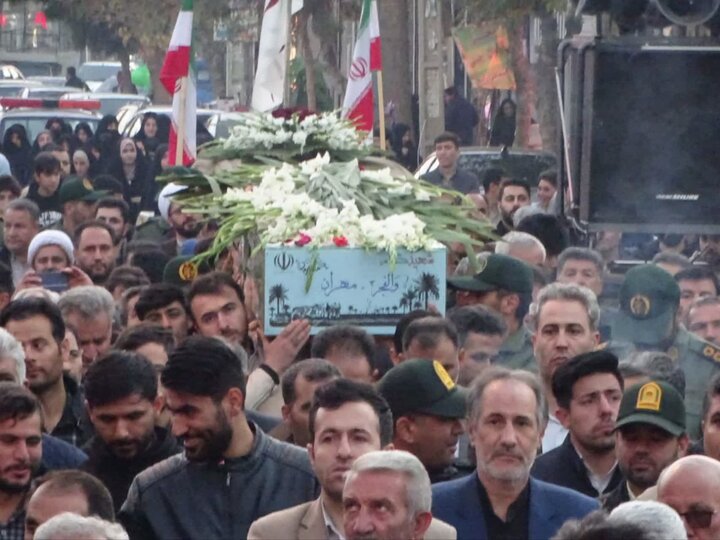 تصاویر/ استقبال باشکوه مردم ولایت مدار شهرستان چهاربرج از شهید گمنام