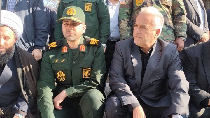 تصاویر/ استقبال مردم شهرستان خوی از شهید گمنام