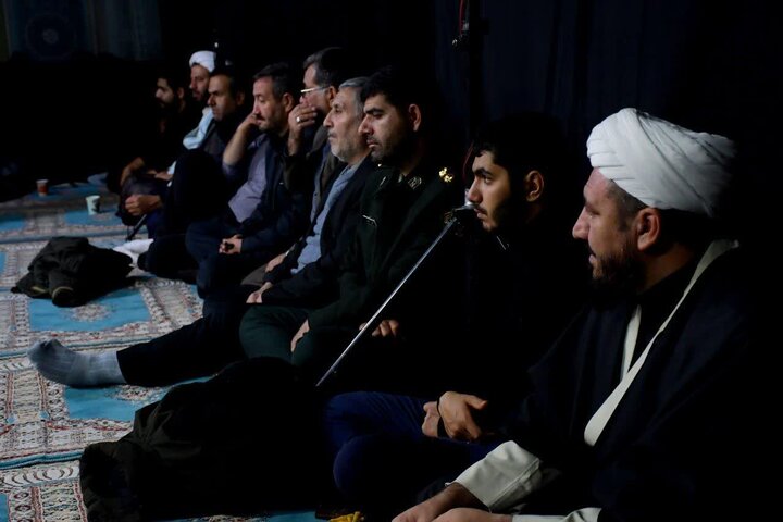 تصاویر/ مراسم عزاداری حضرت زهرا (س) در مدرسه علمیه شاهین دژ