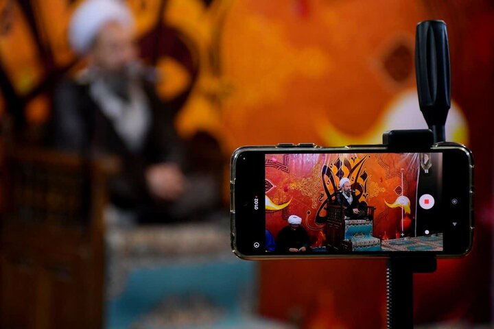 تصاویر/ مراسم عزاداری حضرت زهرا (س) در مدرسه علمیه شاهین دژ