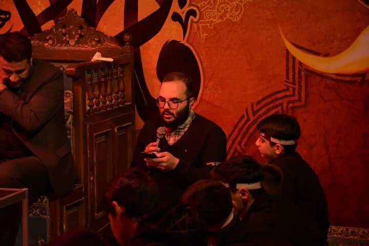 تصاویر/ مراسم عزاداری حضرت زهرا (س) در مدرسه علمیه شاهین دژ