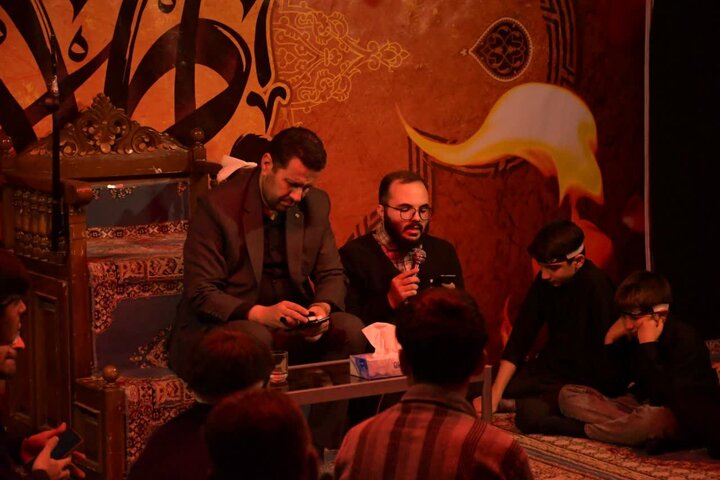 تصاویر/ مراسم عزاداری حضرت زهرا (س) در مدرسه علمیه شاهین دژ