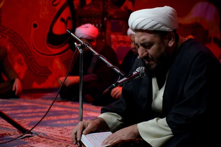 تصاویر/ مراسم عزاداری حضرت زهرا (س) در مدرسه علمیه شاهین دژ