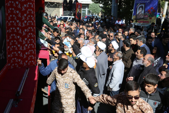 تصاویر/مردم شهیدپرور شهرهای گلپایگان، آران و بیدگل و کاشان میزبان کاروان اهالی بهشت