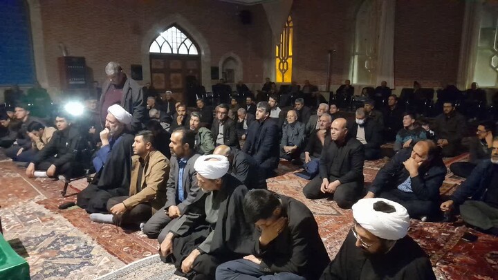 تصاویر / مراسم عزاداری حضرت فاطمه زهرا(س) در شهرستان اسکو