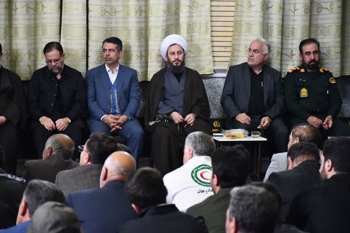 تصاویر/ یادواره ۳۰ شهید روستای قوروق شهرستان خوی