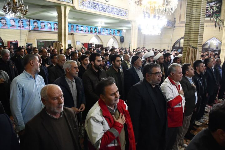 تصاویر/ یادواره ۳۰ شهید روستای قوروق شهرستان خوی