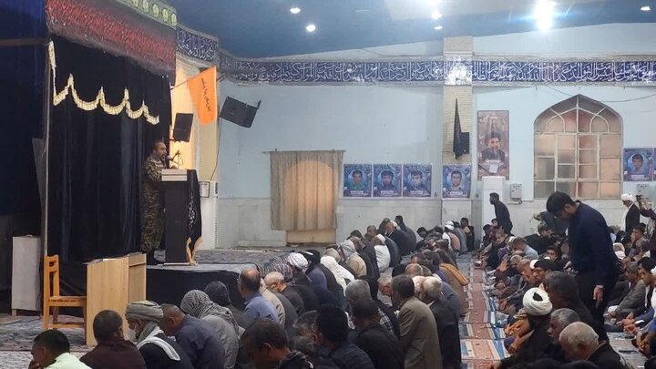 تصاویر/ آیین عبادی سیاسی نماز جمعه شهرستان زابل