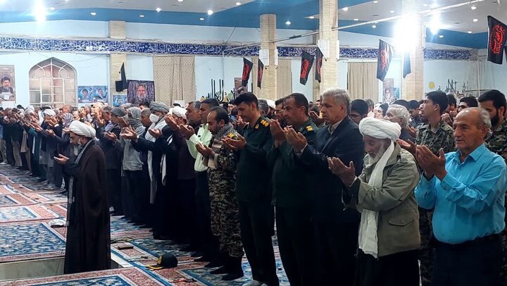 تصاویر/ آیین عبادی سیاسی نماز جمعه شهرستان زابل