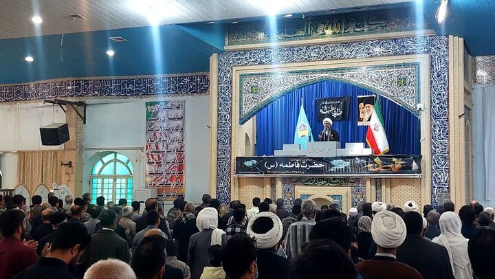 تصاویر/ آیین عبادی سیاسی نماز جمعه شهرستان زابل