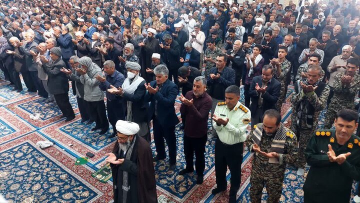 تصاویر/ آیین عبادی سیاسی نماز جمعه شهرستان زابل