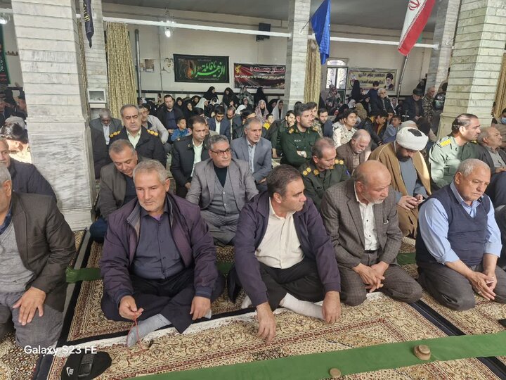 تصاویر/ اقامه نماز جمعه پلدشت