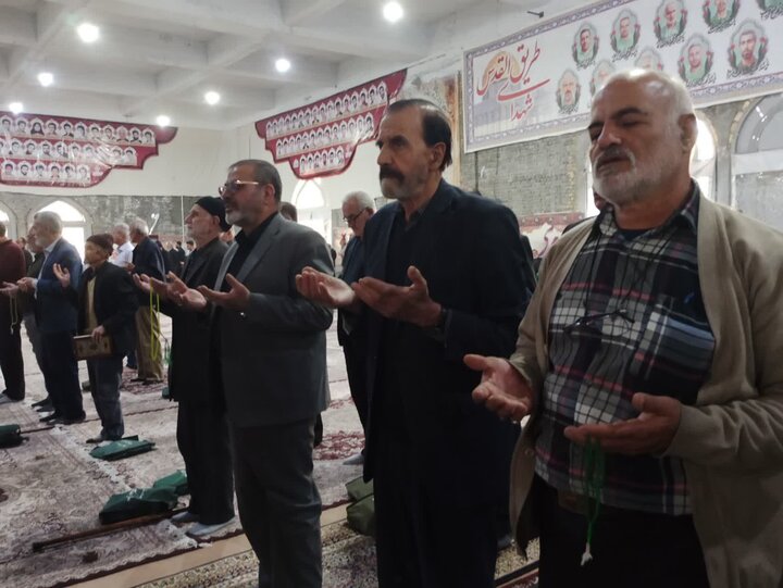 تصاویر/ نماز عبادی سیاسی نمازجمعه کاشان