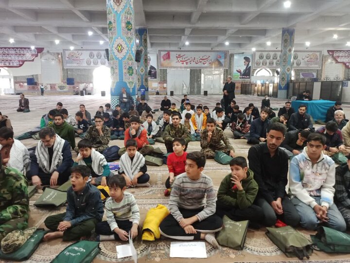 تصاویر/ نماز عبادی سیاسی نمازجمعه کاشان