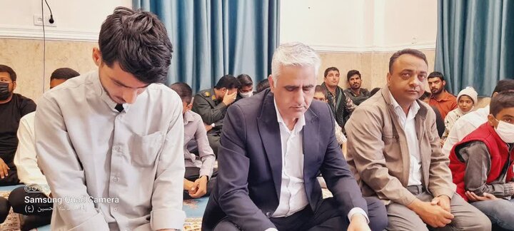 تصاویر/ آیین عبادی سیاسی نماز جمعه شهرستان نیمروز