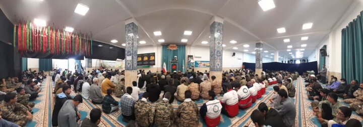 تصاویر/ آیین عبادی سیاسی نماز جمعه شهرستان نیمروز