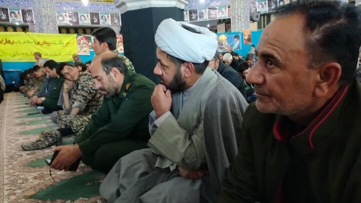 تصاویر/ اقامه نماز جمعه شهر کوهبنان