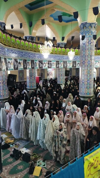 تصاویر/ اقامه نماز جمعه شهر کوهبنان