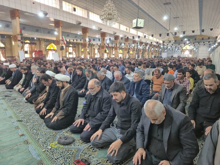 تصاویر/ نماز جمعه عبادی سیاسی پاکدشت