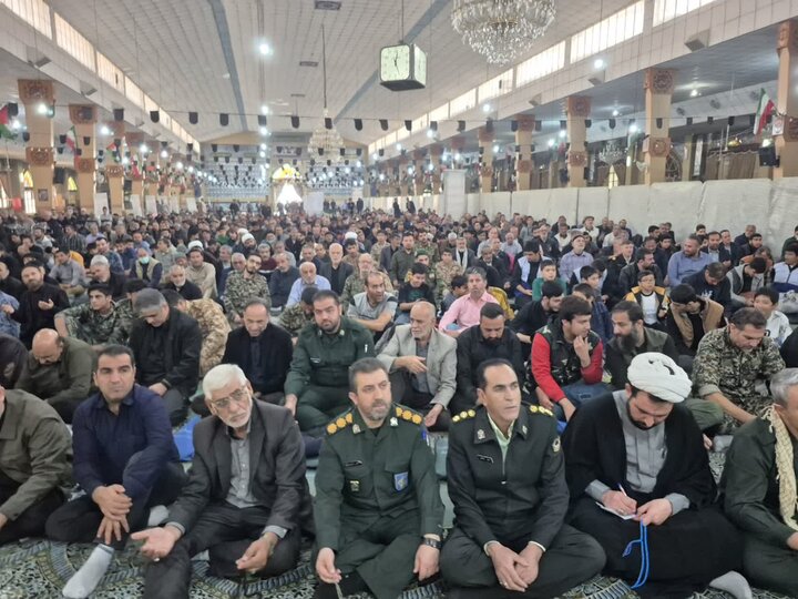 تصاویر/ نماز جمعه عبادی سیاسی پاکدشت