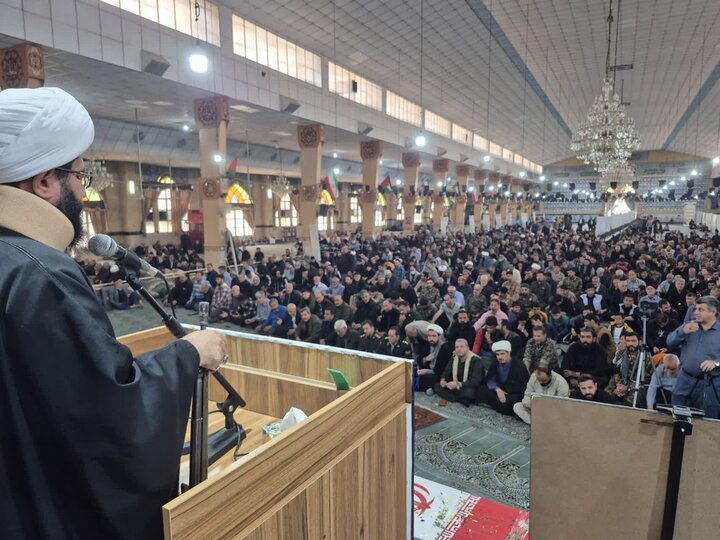 تصاویر/ نماز جمعه عبادی سیاسی پاکدشت