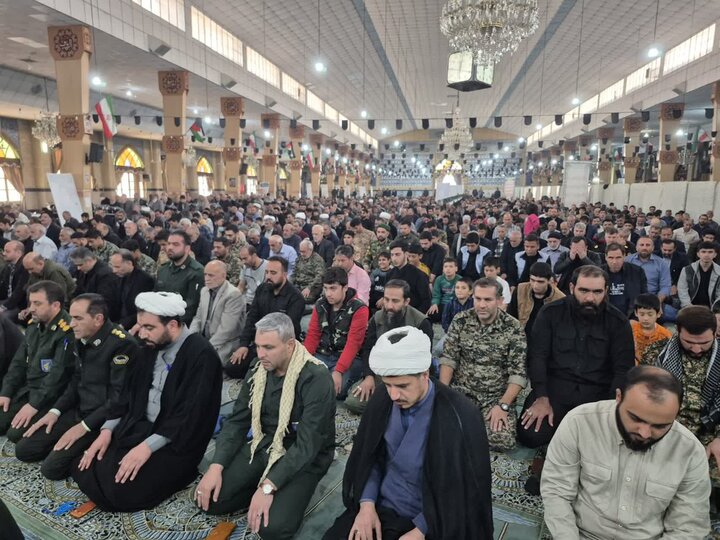 تصاویر/ نماز جمعه عبادی سیاسی پاکدشت