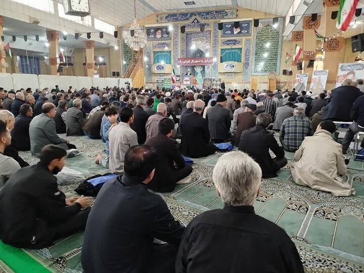 تصاویر/ نماز جمعه عبادی سیاسی پاکدشت